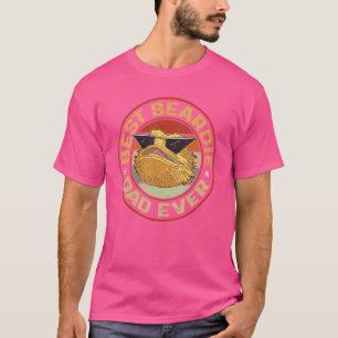 ヒゲドラゴン・トカゲの最高にかっこいいお父さん H Tシャツ