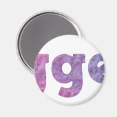 ヒゲハフ マグネット (正面/裏面)