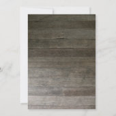 ヒゲパーティー ヒップスター独身最後のパーティー招待状 招待状 (裏面)