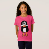 ヒゲペンギン Tシャツ (正面フル)