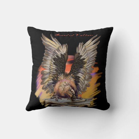 ヒゲワシ クッション (裏面)