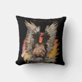 ヒゲワシ クッション (正面)