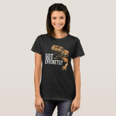 ヒゲ得ドラゴンカズトカゲ爬虫類ヘルペート Tシャツ (正面フル)