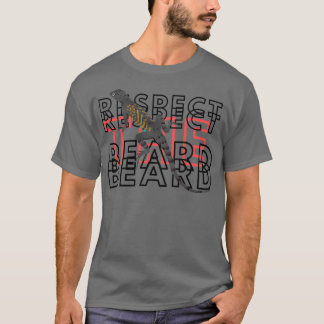 ヒゲ爬虫性トカゲを尊重する Tシャツ