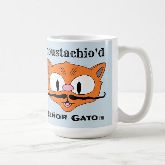 "ヒゲ猫" セニョール・ガト たばこひげ 猫 コーヒーマグカップ (右)