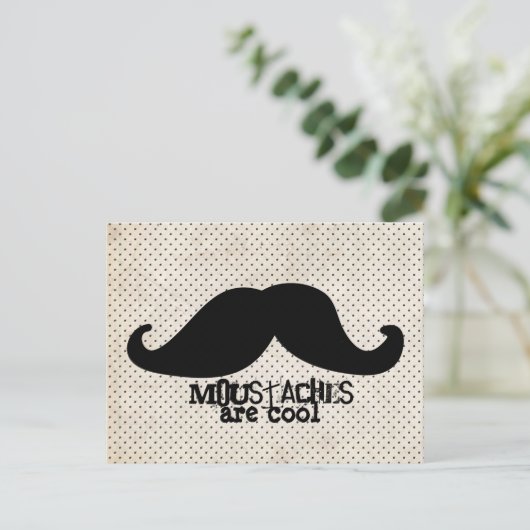 ヒゲ ポストカード (スタンド正面)