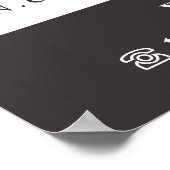 ヒゲ ロゴ, メンズ バーバー 料金表 ポスター (角)