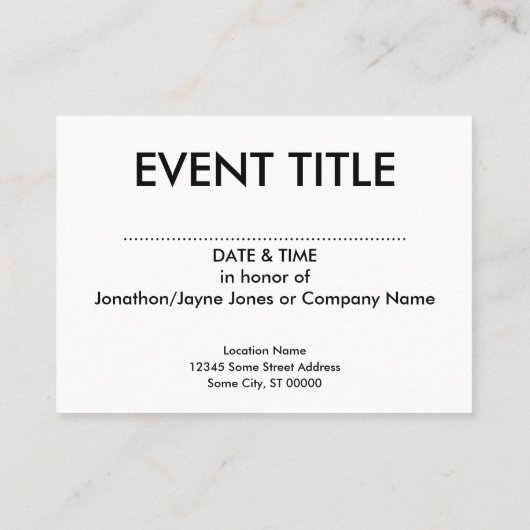 ヒゲ 名刺 (裏面)