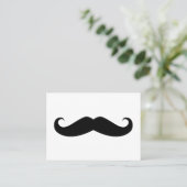 ヒゲ 名刺 (スタンド正面)