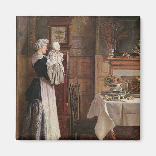 ヒコリー、ディコリー、波止場 マグネット (正面)