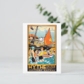 ヒザヴィンテージ鉄道のポスター ポストカード (スタンド正面)