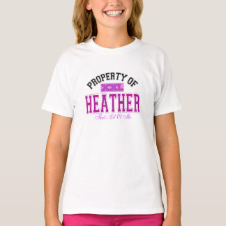 ヒザーの特性 Tシャツ