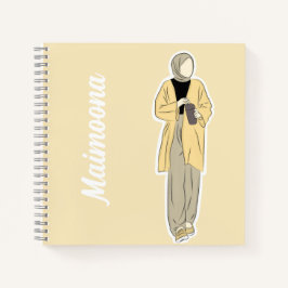 ヒジャビの日記 – 信仰と回想の旅 ノートブック