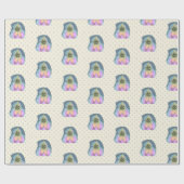 ヒジャビイードムバラク ラッピングペーパー (フラット)