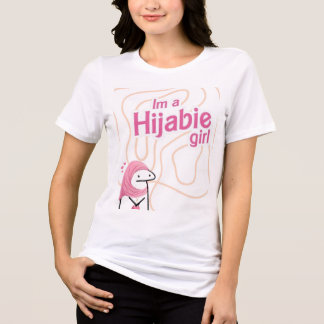 ヒジャビエ ガール かわいい Tシャツ | モデスト マズルギ
