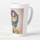 ヒジャブガールラテマグ カフェラテマグ (右アングル)