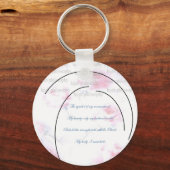 ヒジャブ哲学キーチェーン キーホルダー (正面)