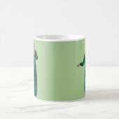 ヒジャブ-ムスリマ-ヒジャブ·ハンドロー-ヒジャブ·ガール コーヒーマグカップ (中央)