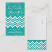 ヒスイのシェブロンのお母さんカード コーリングカード (正面/裏面)