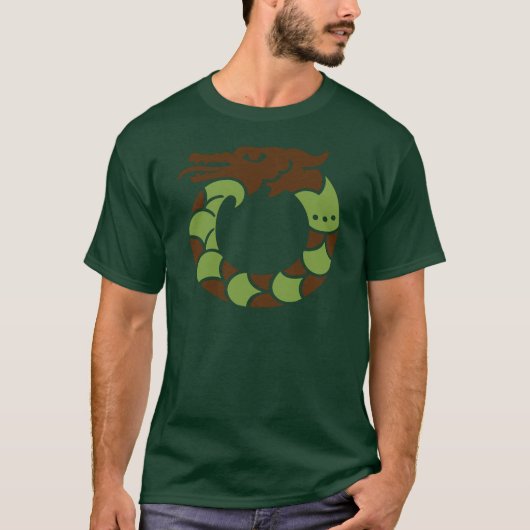 ヒスイのドラゴン Tシャツ (正面)
