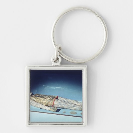 ヒスイの埋葬のスーツ キーホルダー (正面)