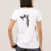 ヒスイの真剣に軽いTシャツ Tシャツ (裏面)