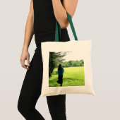 ヒスイのFowerのショールのバッグ トートバッグ (正面(商品))