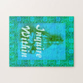 ヒスイのKwanのイン ジグソーパズル (横)