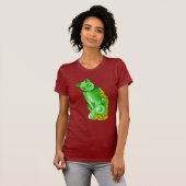 ヒスイ猫のTシャツ Tシャツ (正面フル)