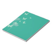 ヒスイ蝶 ノートパッド (回転)