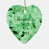 ヒスイ セラミックオーナメント (右)