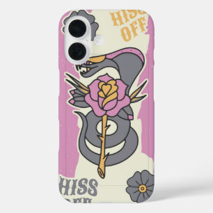 ヒスオフ – Tattoo Snake iPhone 16ケース