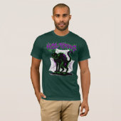ヒステリアス ハロウィン 黒猫 Tシャツ (正面フル)