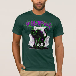 ヒステリアス ハロウィン 黒猫 Tシャツ