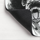 ヒステリーのハイエナ マウスパッド (コーナー)