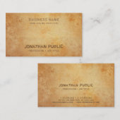 ヒストリカルアナティックルックデザインクリエイティブインスピレーション 名刺 (正面/裏面)