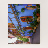 ヒストリカルカラフルハウスビレッジフランストラベル ジグソーパズル (縦)