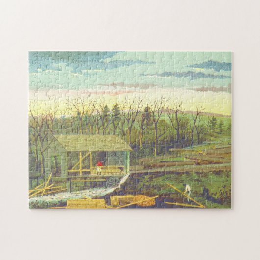 ヒストリカルソーミルパズル ジグソーパズル (横)