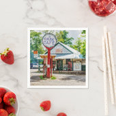 ヒストリックオークジェネラルストア紙パーティーナプキンス スタンダードカクテルナプキン (インサイチュ)