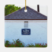 ヒストリックサニベルライト油ハウスオーナメント セラミックオーナメント (裏面)