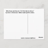 ヒストリックシティワーフィンガー建物はがき ポストカード (裏面)