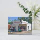 ヒストリックシンクレアガスステーションチャタフーチFL ポストカード (スタンド正面)