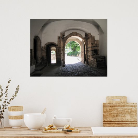 ヒストリックストーンゲートウェイ ポスター (キッチン)