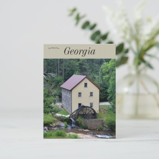 ヒストリックセールズミルアットホシュトンジョージア ポストカード (スタンド正面)