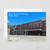 ヒストリックダウンタウンフェアベリーイリノイ ポストカード (正面/裏面)