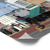 ヒストリックダウンタウンヘンダーソンテキサス州 ポスター (角)