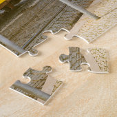 ヒストリックトラム建物ズリスボンポルトガルトラベル ジグソーパズル (側面)