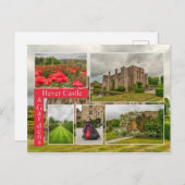 ヒストリックヒーバーキャッスル&ガーデンケントシーニック ポストカード (正面/裏面)