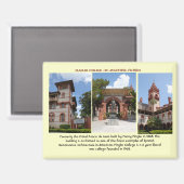 ヒストリックフラグラーカレッジ マグネット (正面/裏面)