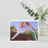 ヒストリックペンサコーラビーチネオンサイン ポストカード (スタンド正面)